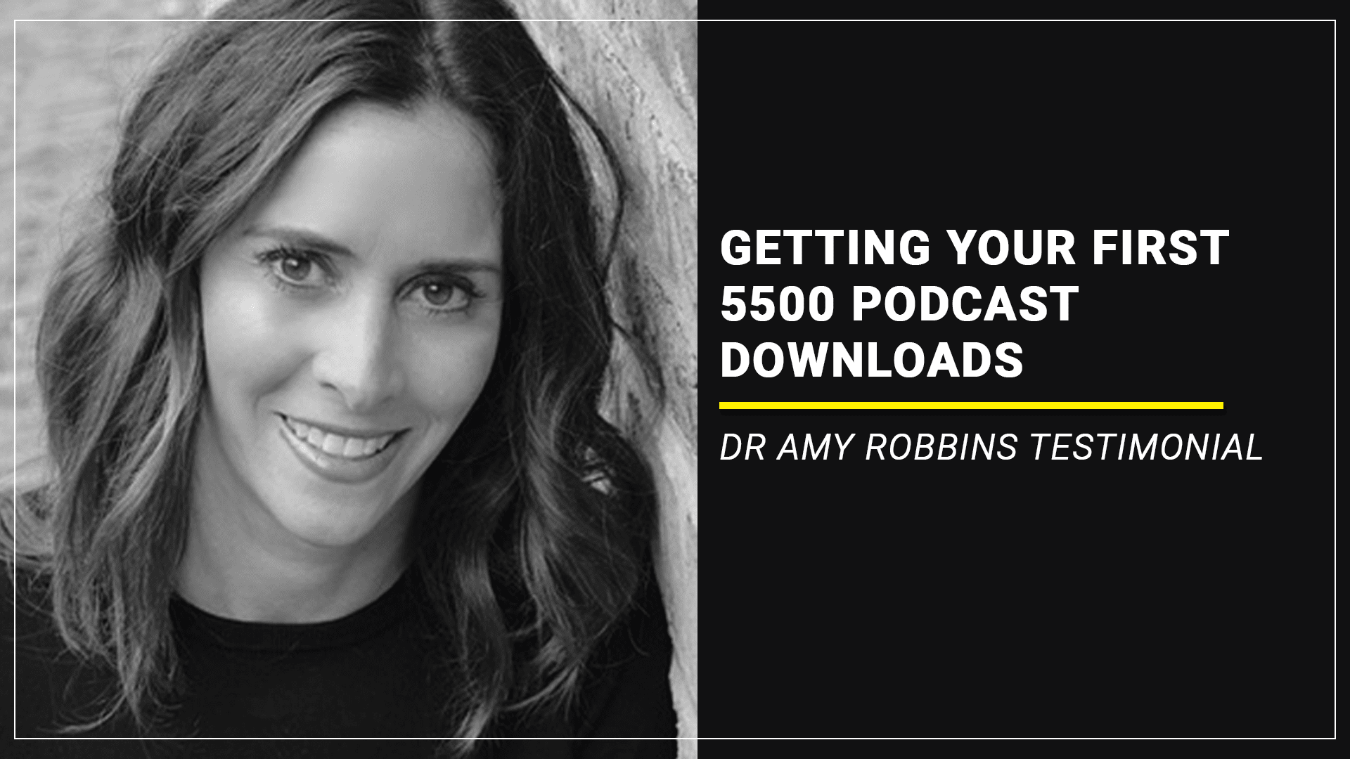 getting podcast downloads dr amy robbins